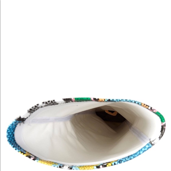 Steve Madden Viktory thigh high boot bright snake - Picture 3 of 12